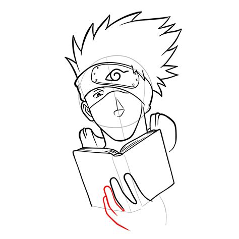 How To Draw Kakashi .